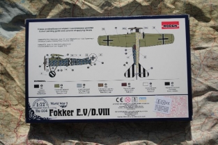 RODEN 004  Fokker E.V / D.VIII Flying Razor